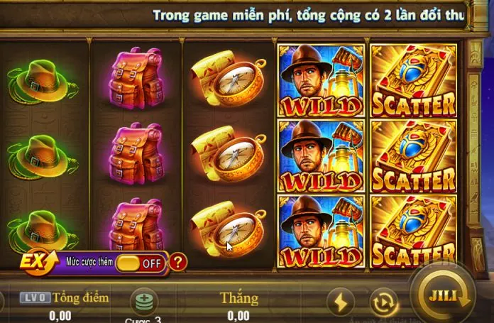Hình ảnh máy đánh bạc (slot game) với các biểu tượng may mắn và tiền thưởng lớn.